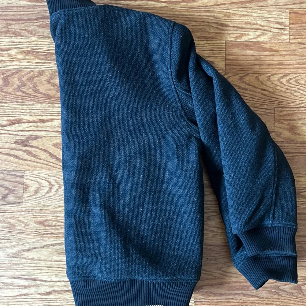 Men's Black Reversible Jacket - Picture 3 of 10